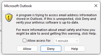 Outlook-error-message